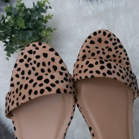 Cityclassified Shoes | City Classified Animal Print Block Heel Sandals 9 | Poshmark